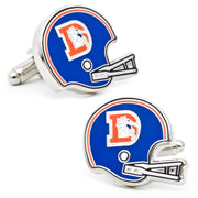 Nfl Denver Broncos Throwback Helmet Cufflinks