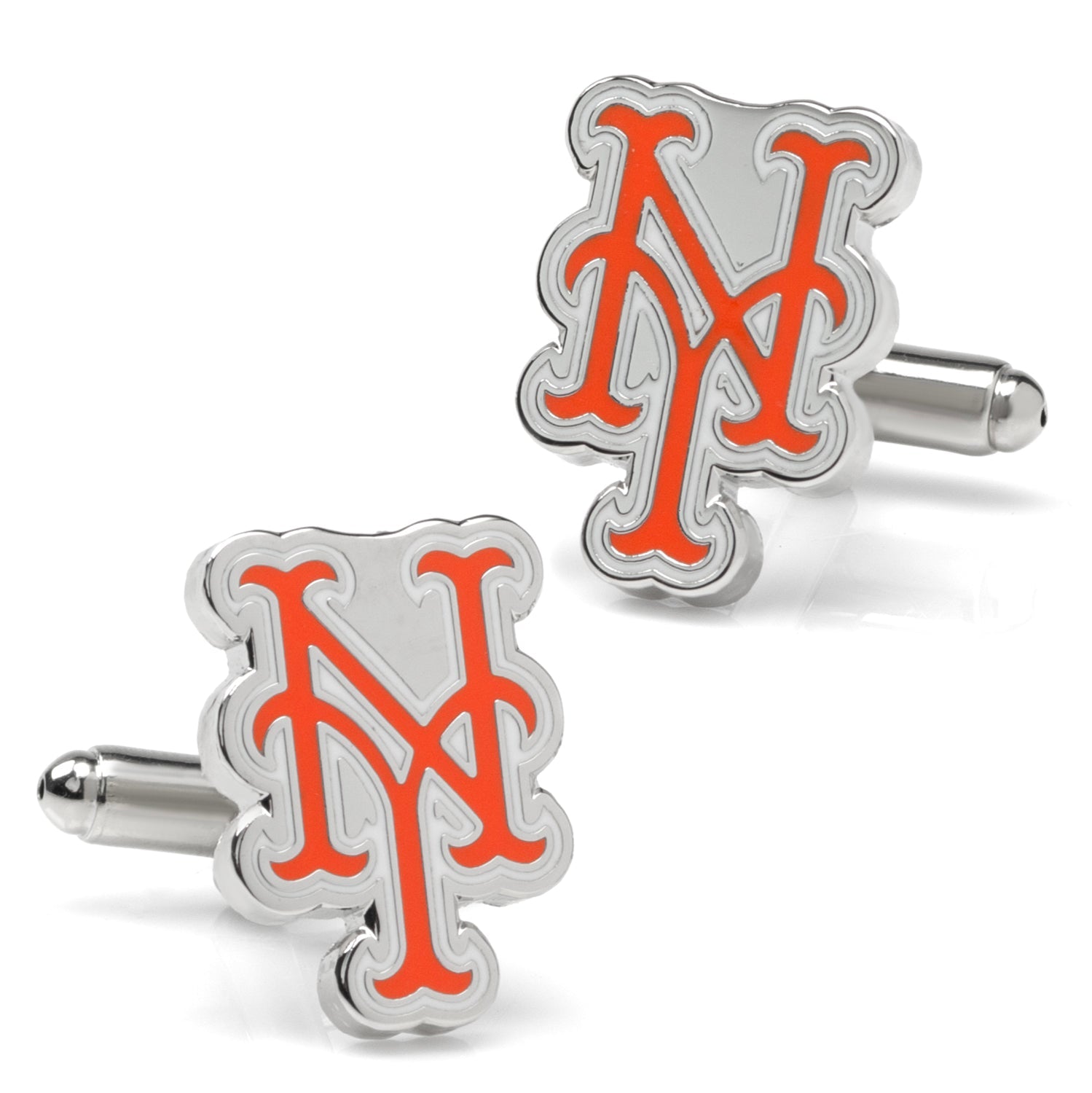 MLB New York Mets Cufflinks And Tie Clip Gift Set