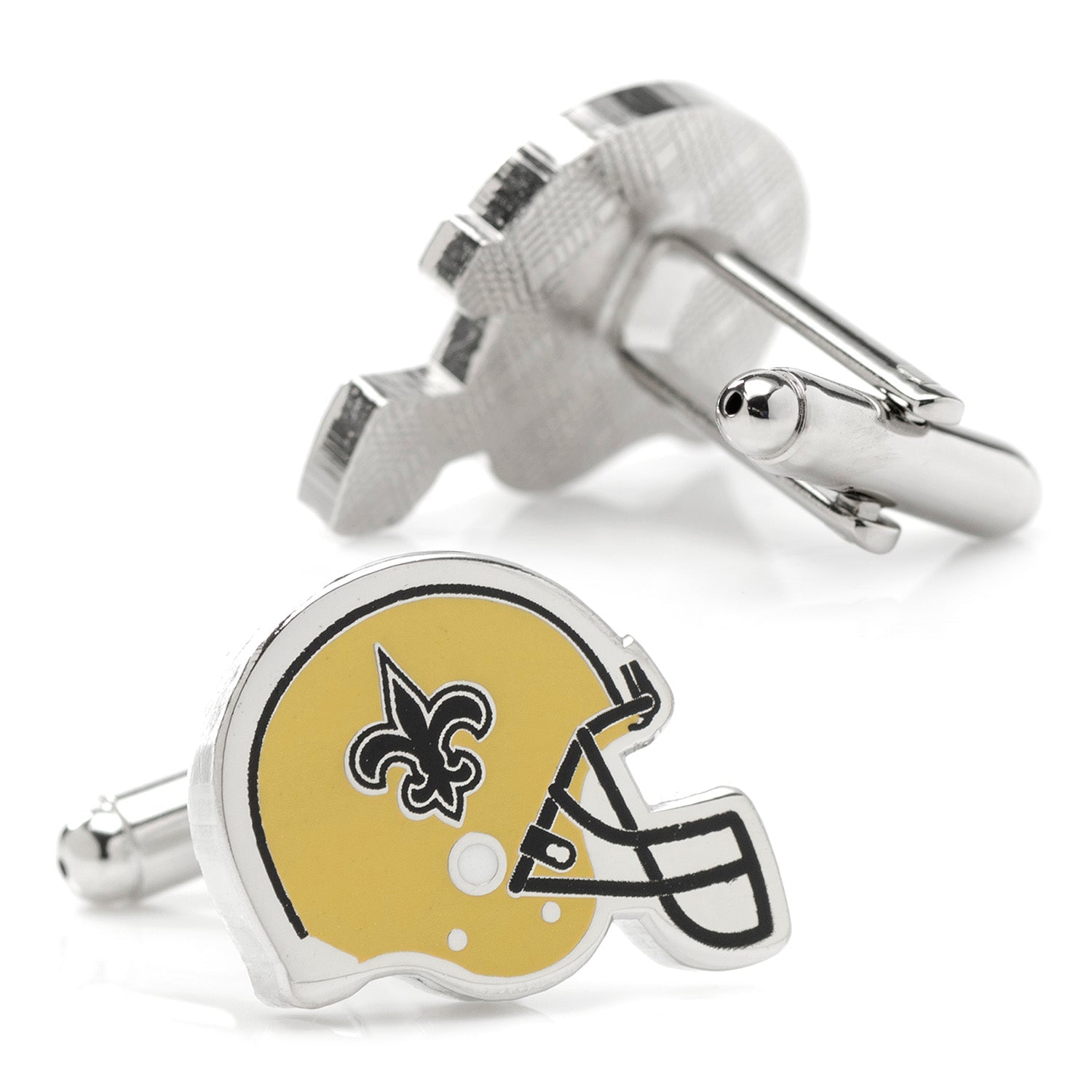 Nfl New Orleans Saints Retro Helmet Cufflinks