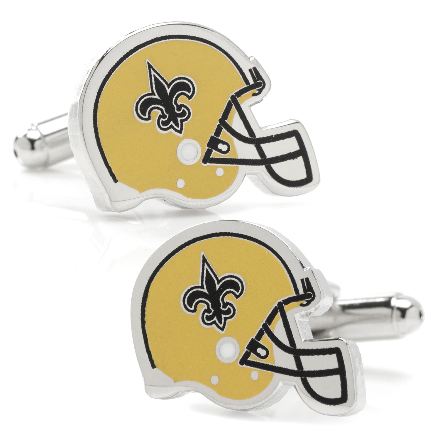 Nfl New Orleans Saints Retro Helmet Cufflinks