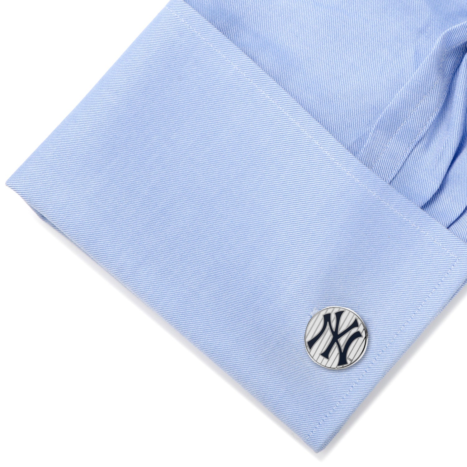 Mlb New York Yankees Pinstripe Cufflinks