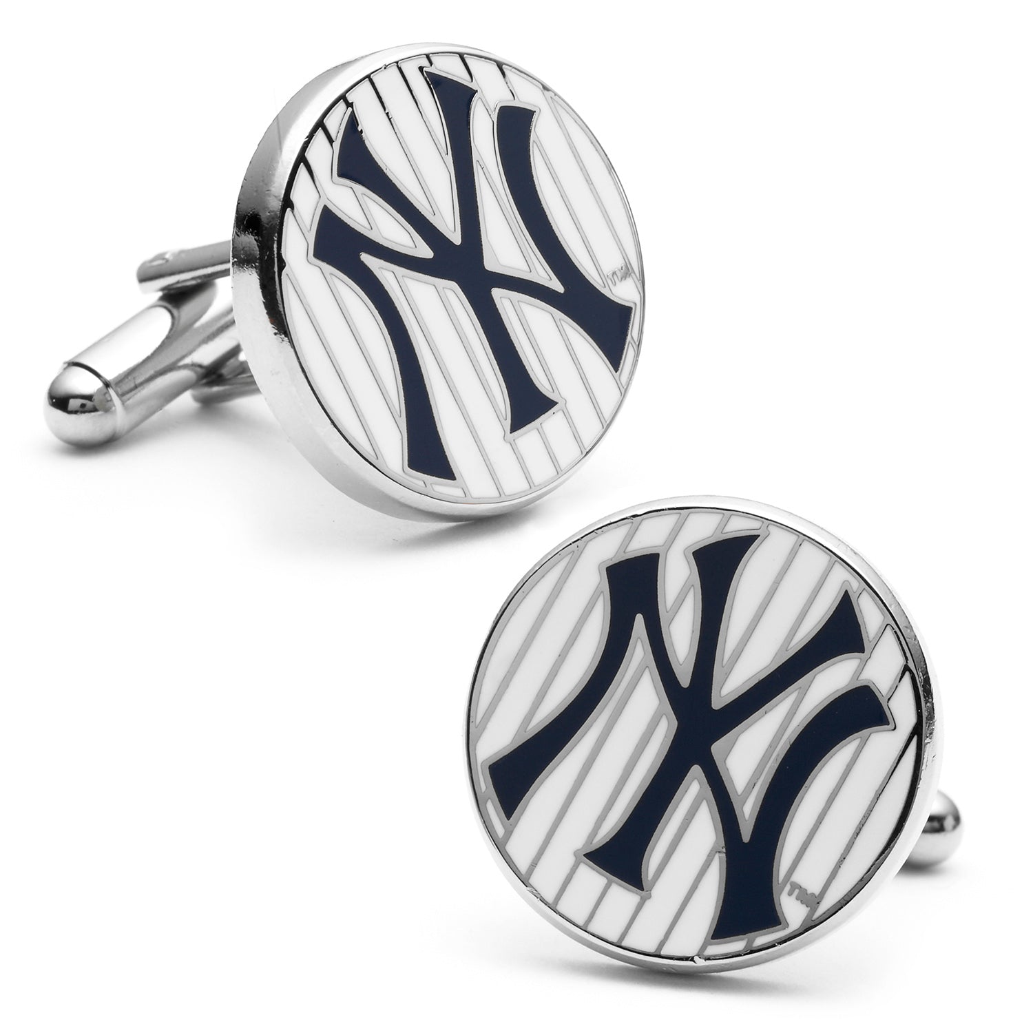 Mlb New York Yankees Pinstripe Cufflinks