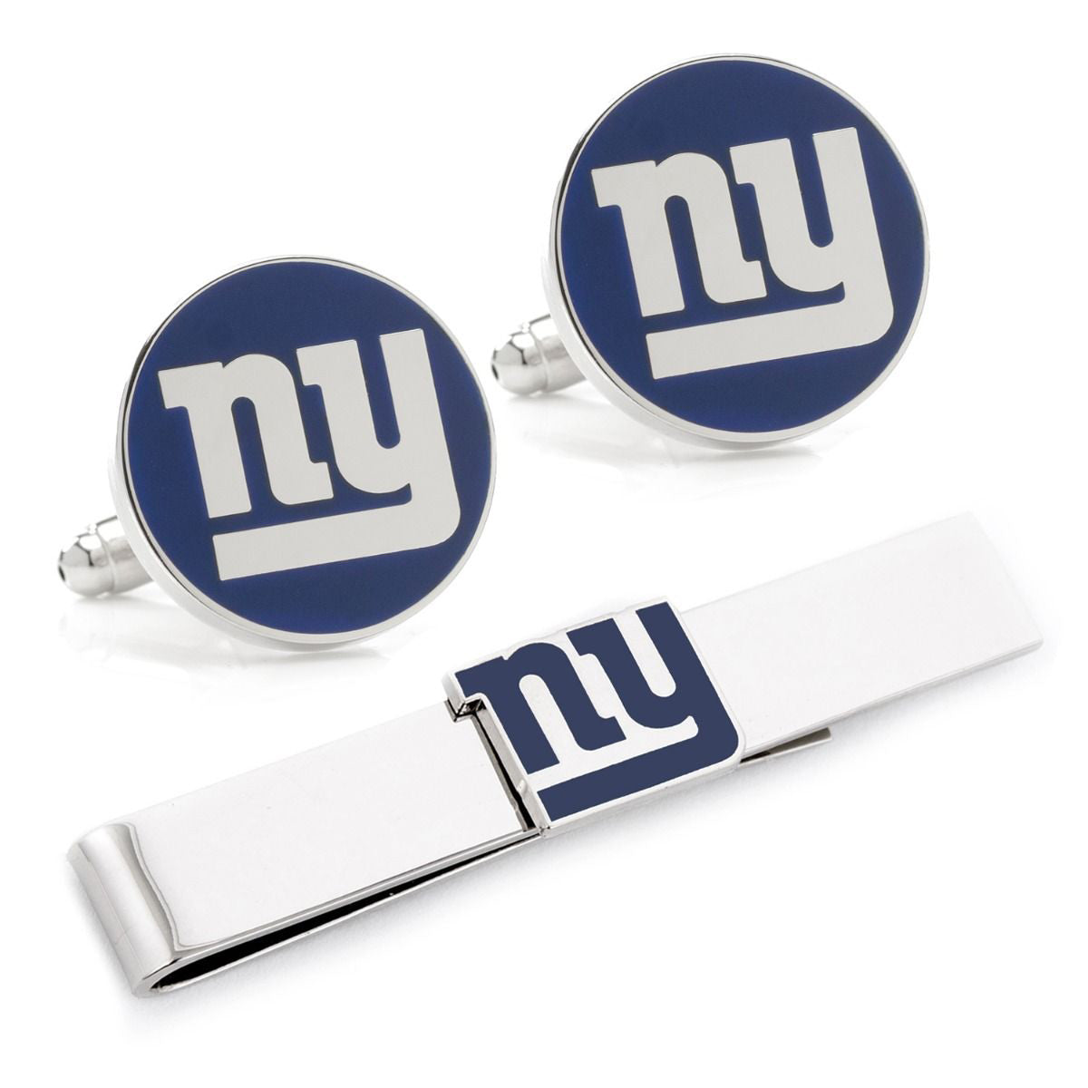 NFL New York Giants Cufflinks & Tie Bar Gift Set
