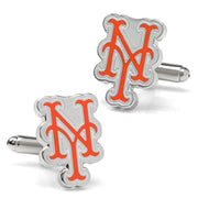 Mlb New York Mets Silver Cufflinks