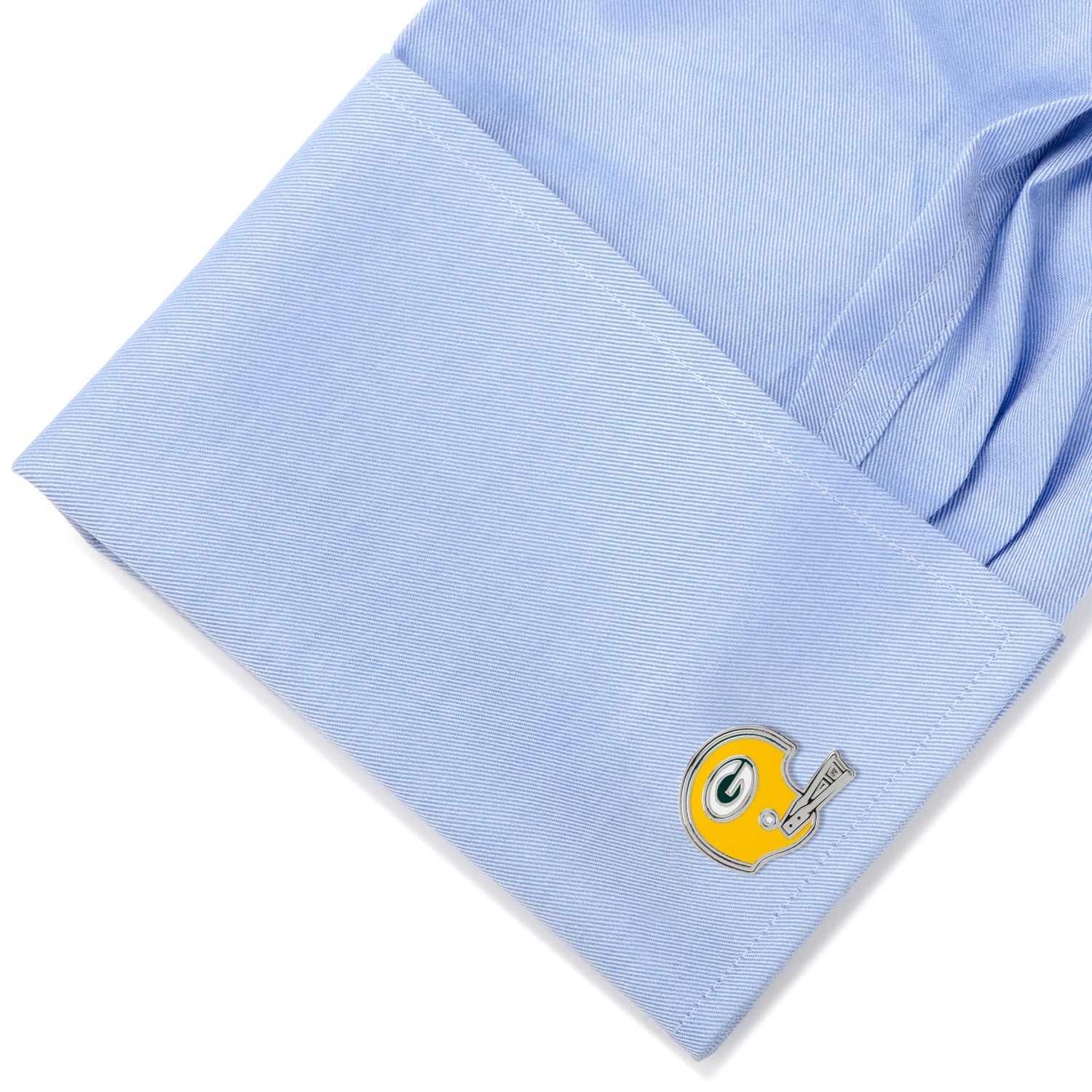 Nfl Green Bay Packers Throwback Helmet Cufflinks