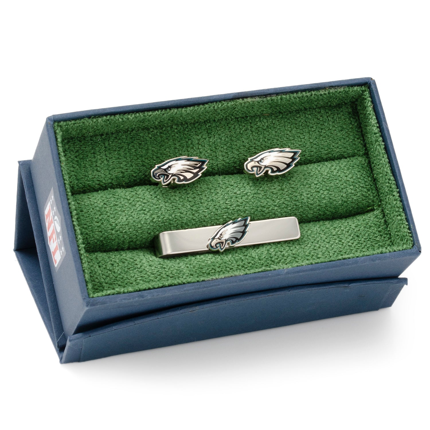 NFL Philadelphia Eagles Cufflinks & Tie Clip Gift Set
