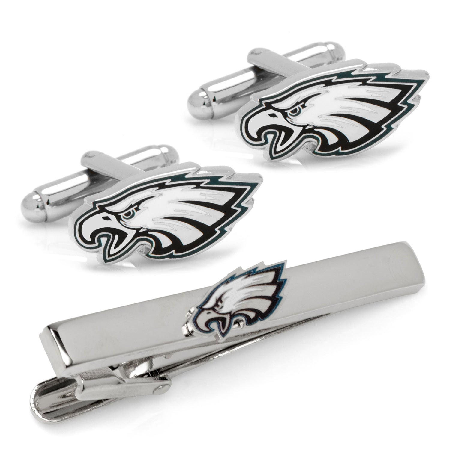 NFL Philadelphia Eagles Cufflinks & Tie Clip Gift Set