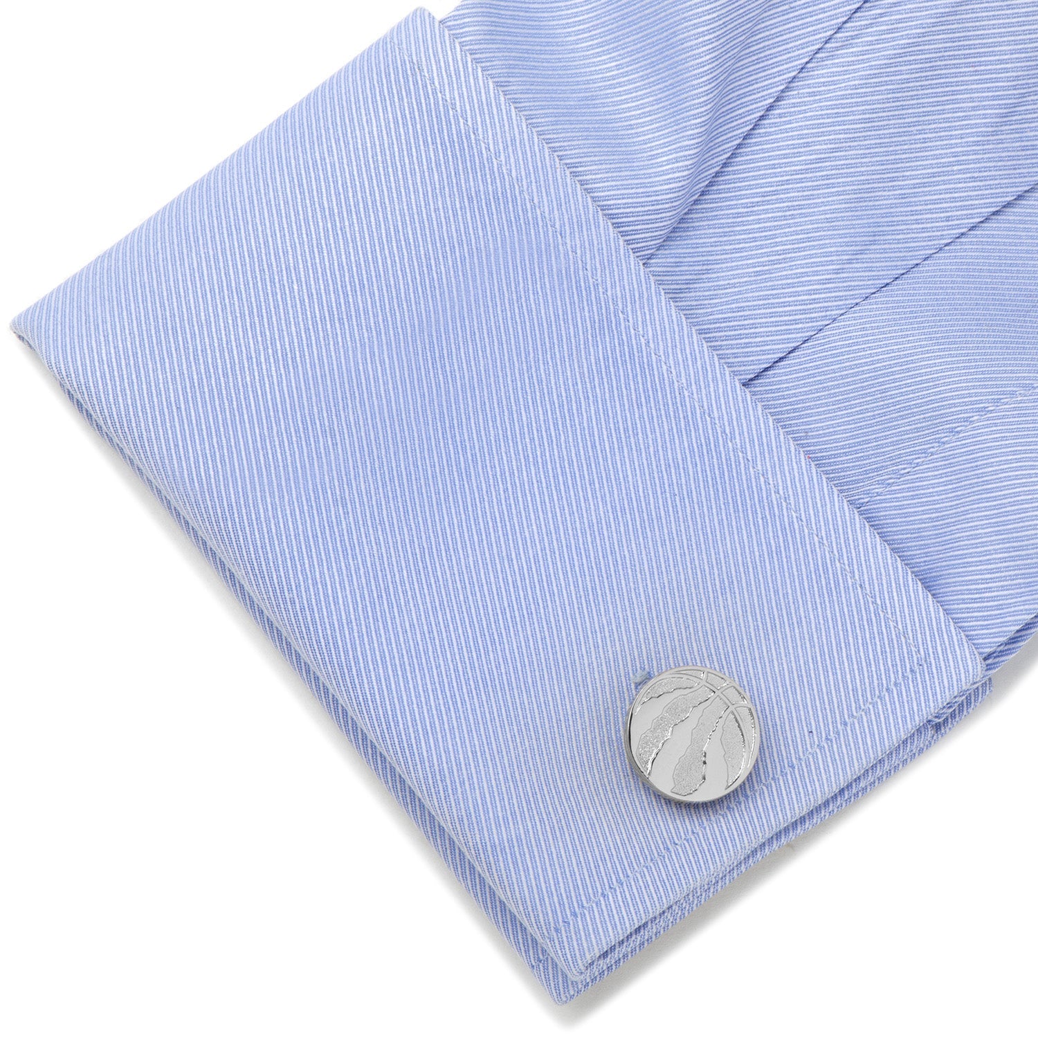 Nba Toronto Raptors Silver Edition Cufflinks
