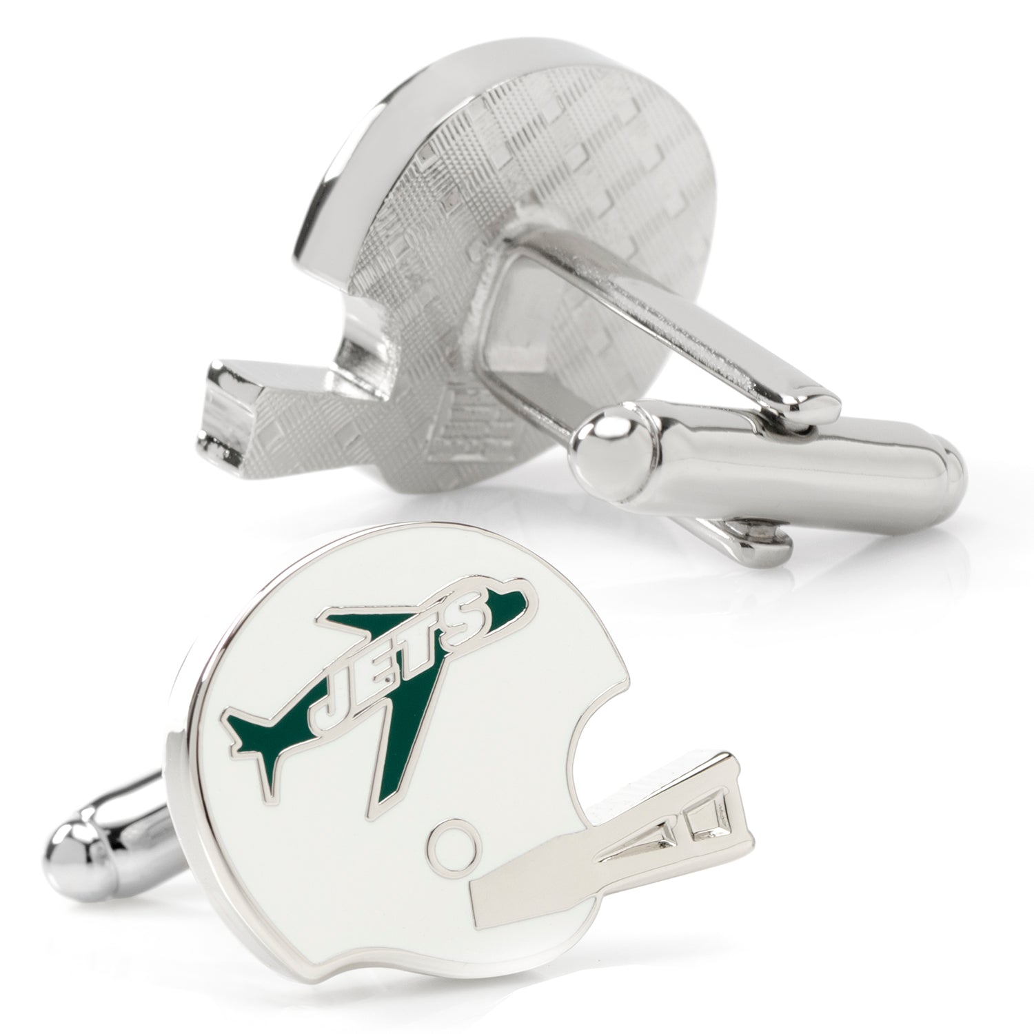 Nfl New York Jets Retro Helmet Cufflinks