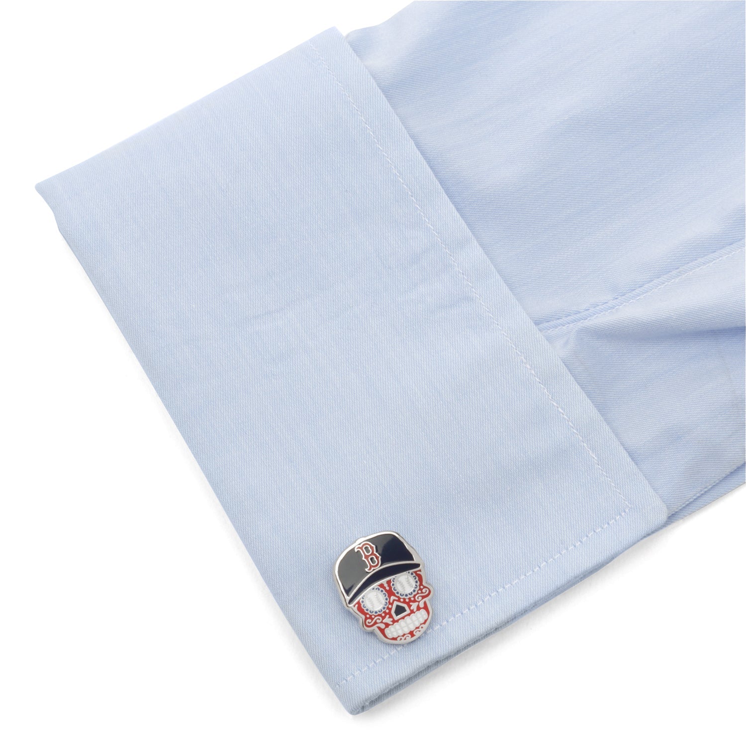 Mlb Boston Red Sox Sugar Skull Cufflinks