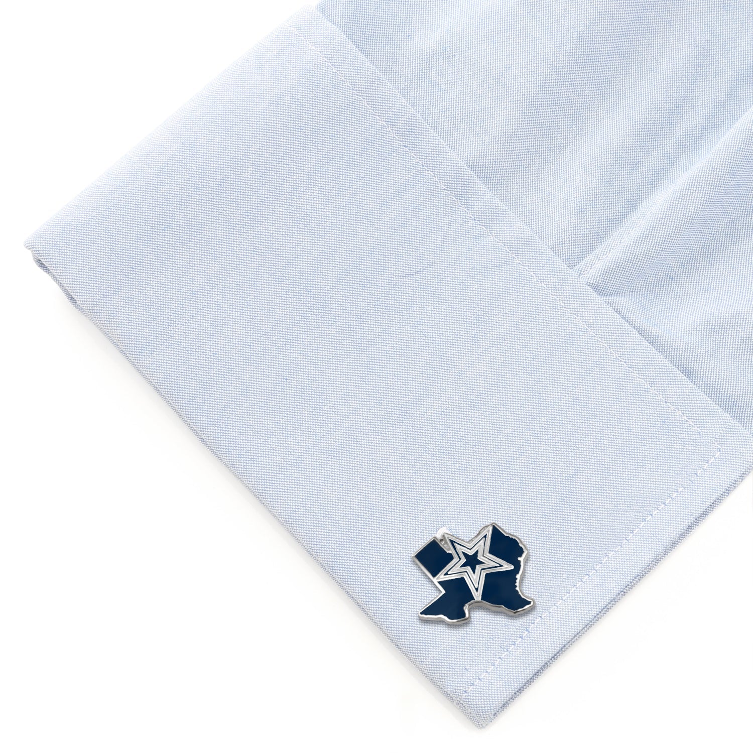Nfl Dallas Cowboys State Shaped Cufflinks