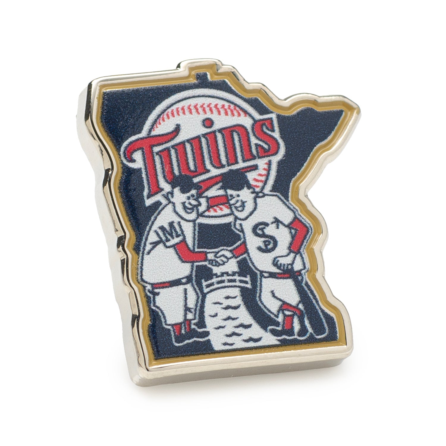 Mlb Minnesota Twins Minnie & Paul Lapel Pin