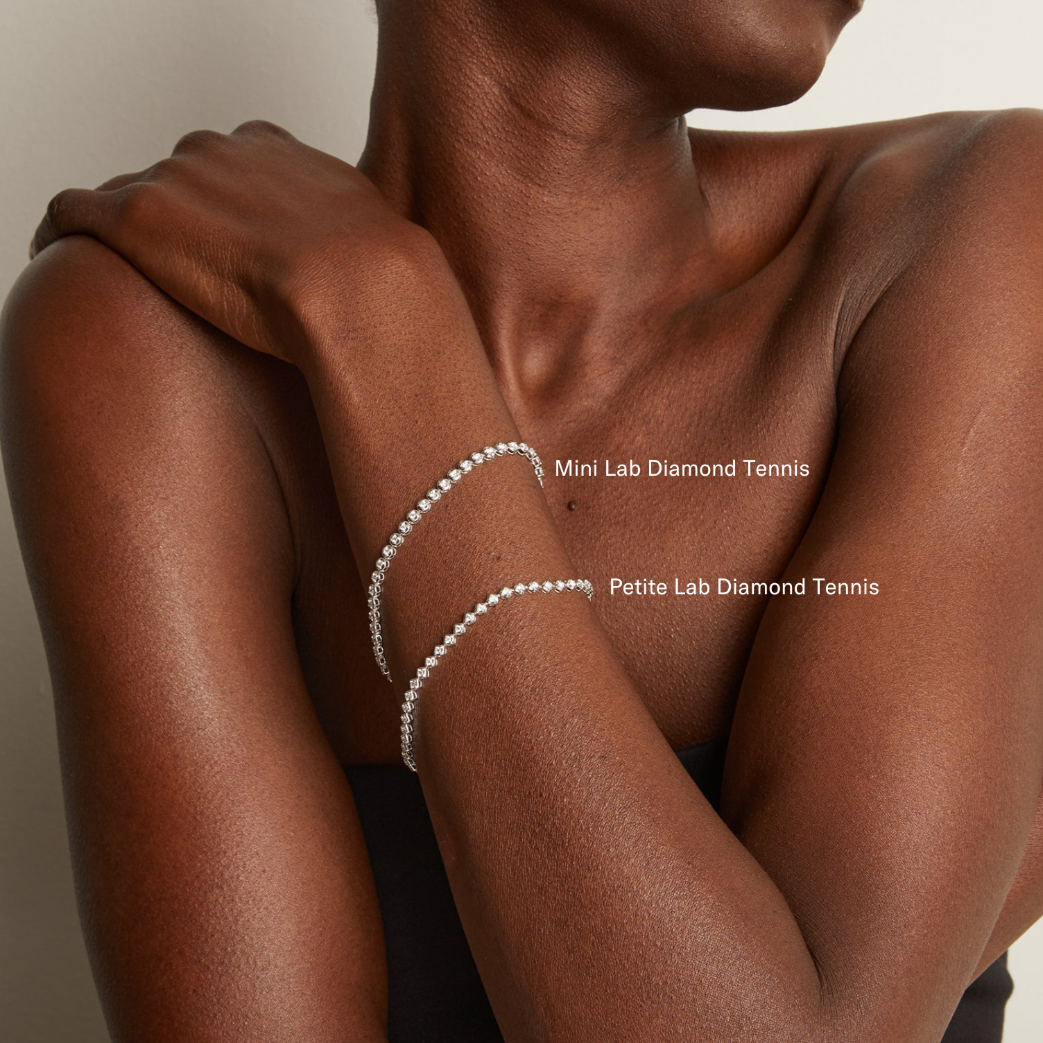 Petite Lab Grown Diamond Tennis Bracelet