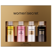 Women's Secret Metallic Body Mist Coffret 4 x 1.7 oz