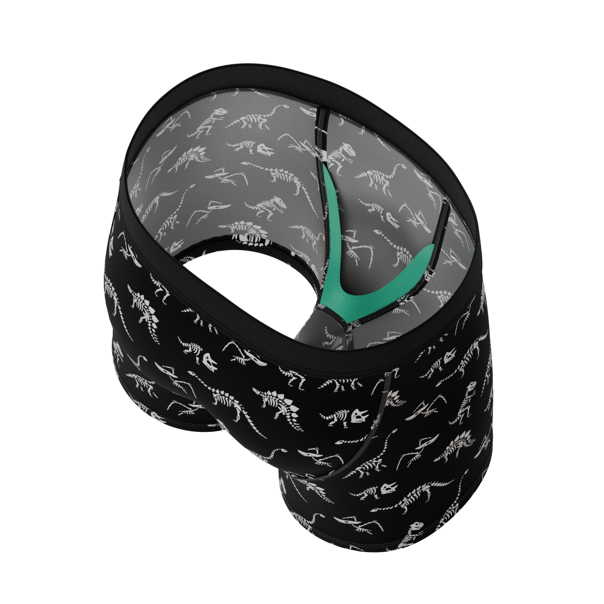 The Paleontologist | Glow In The Dark Dinosaurs Boy's Boxer Briefs