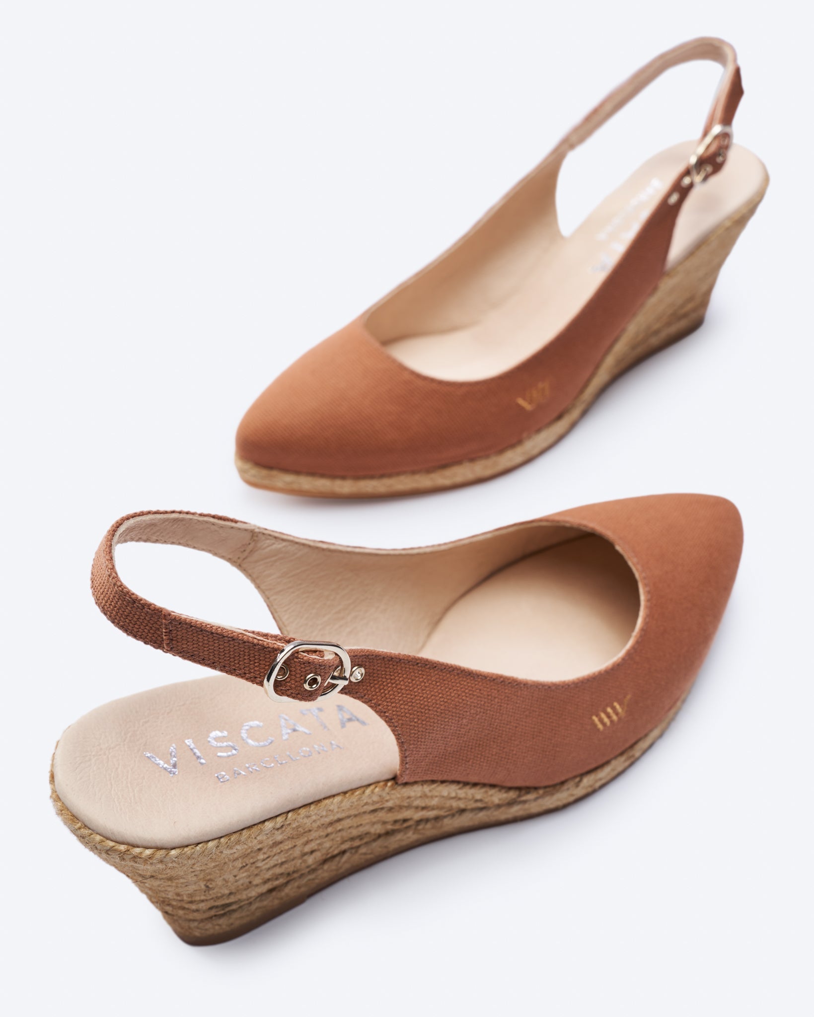 Palomera Canvas Espadrille Wedges