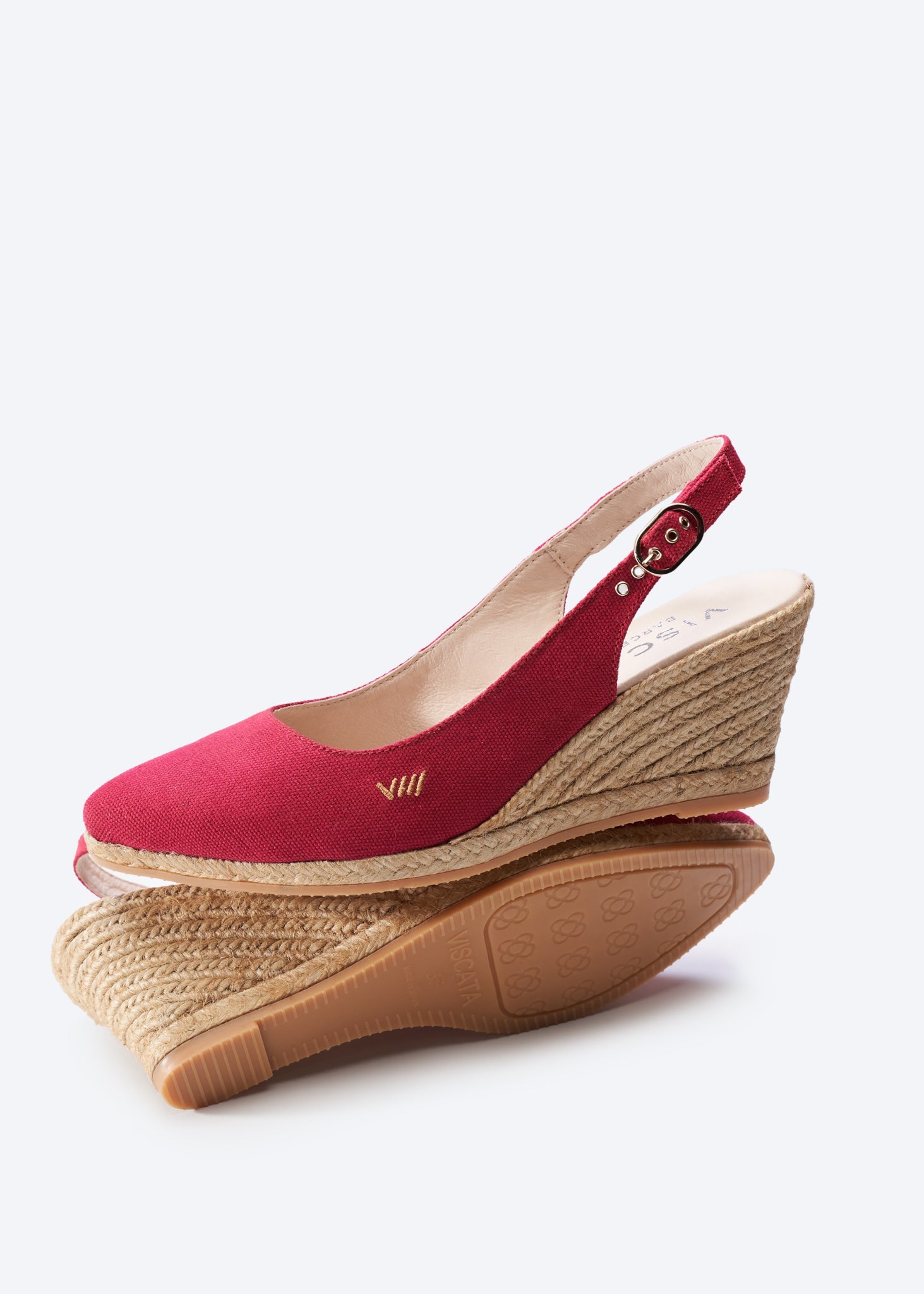 Palomera Canvas Espadrille Wedges