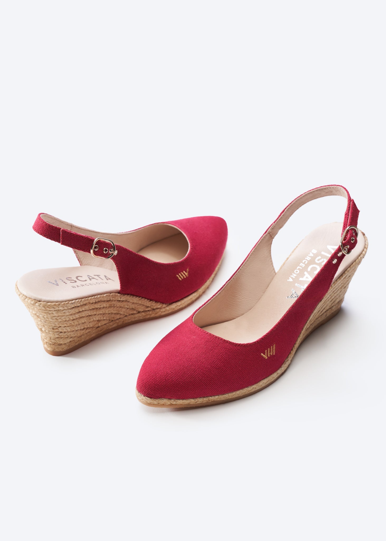 Palomera Canvas Espadrille Wedges