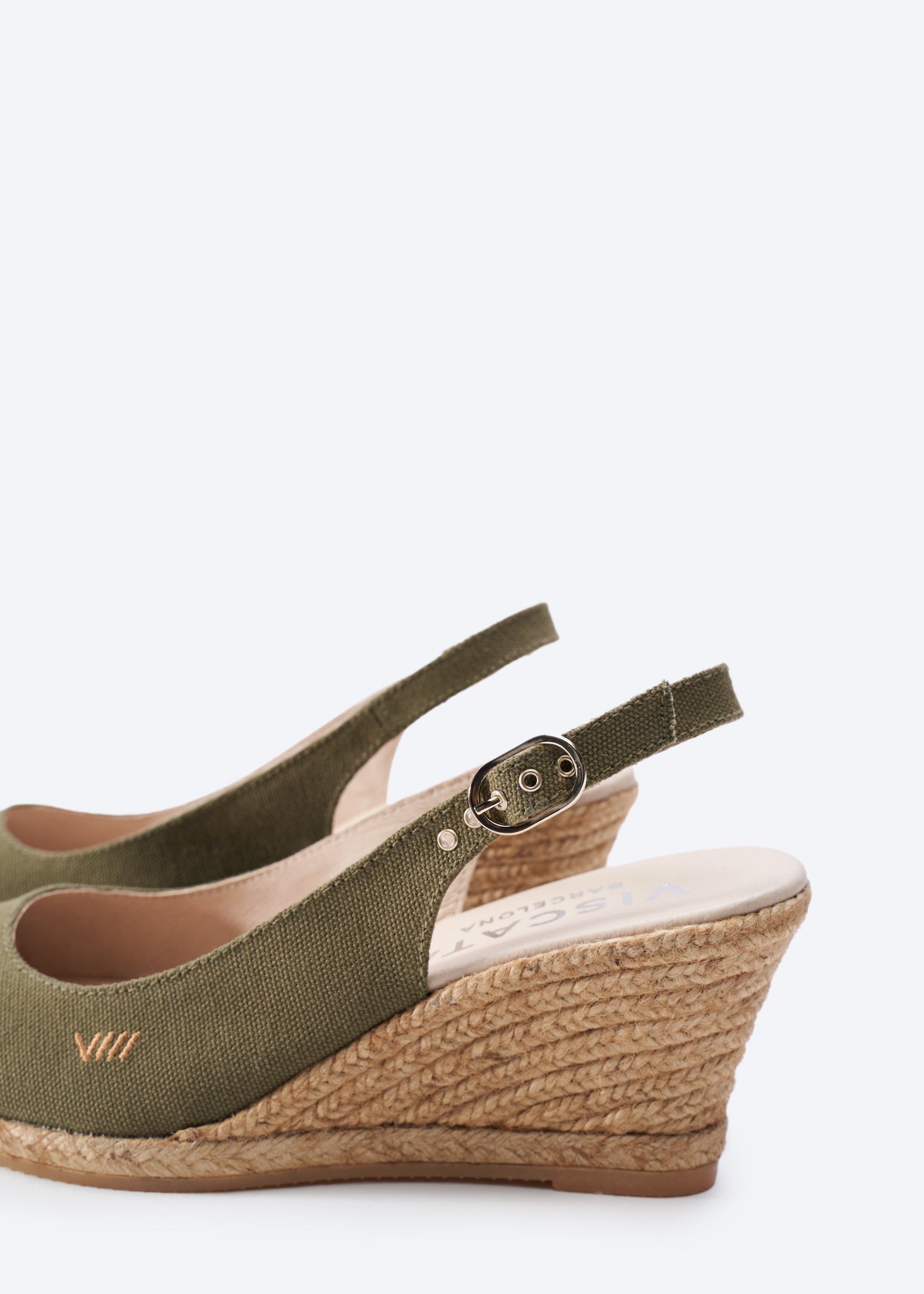 Palomera Canvas Espadrille Wedges