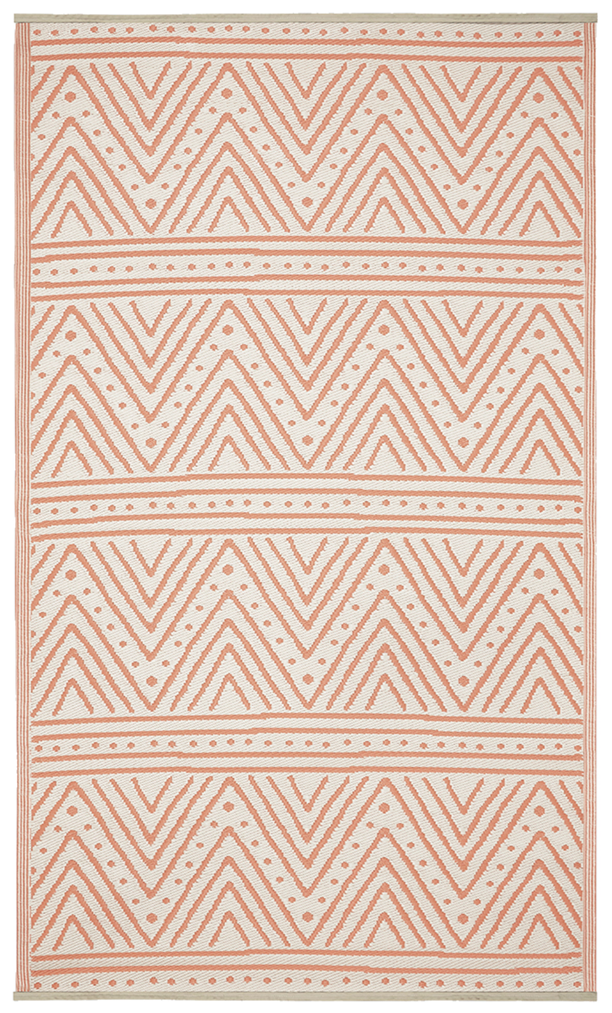 Patan - Coral Outdoor Rug For Patio