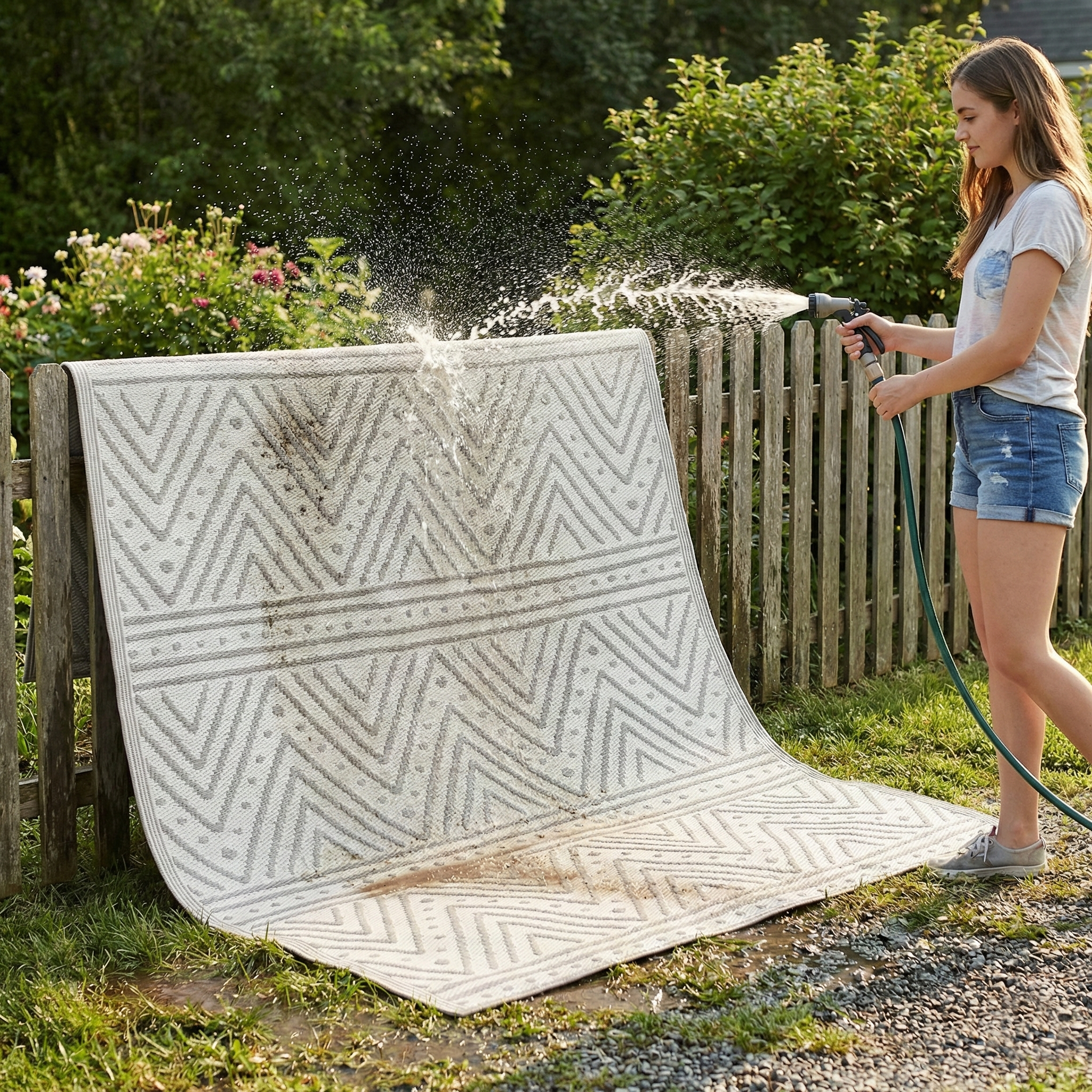 Patan - Beige Outdoor Rug For Patio