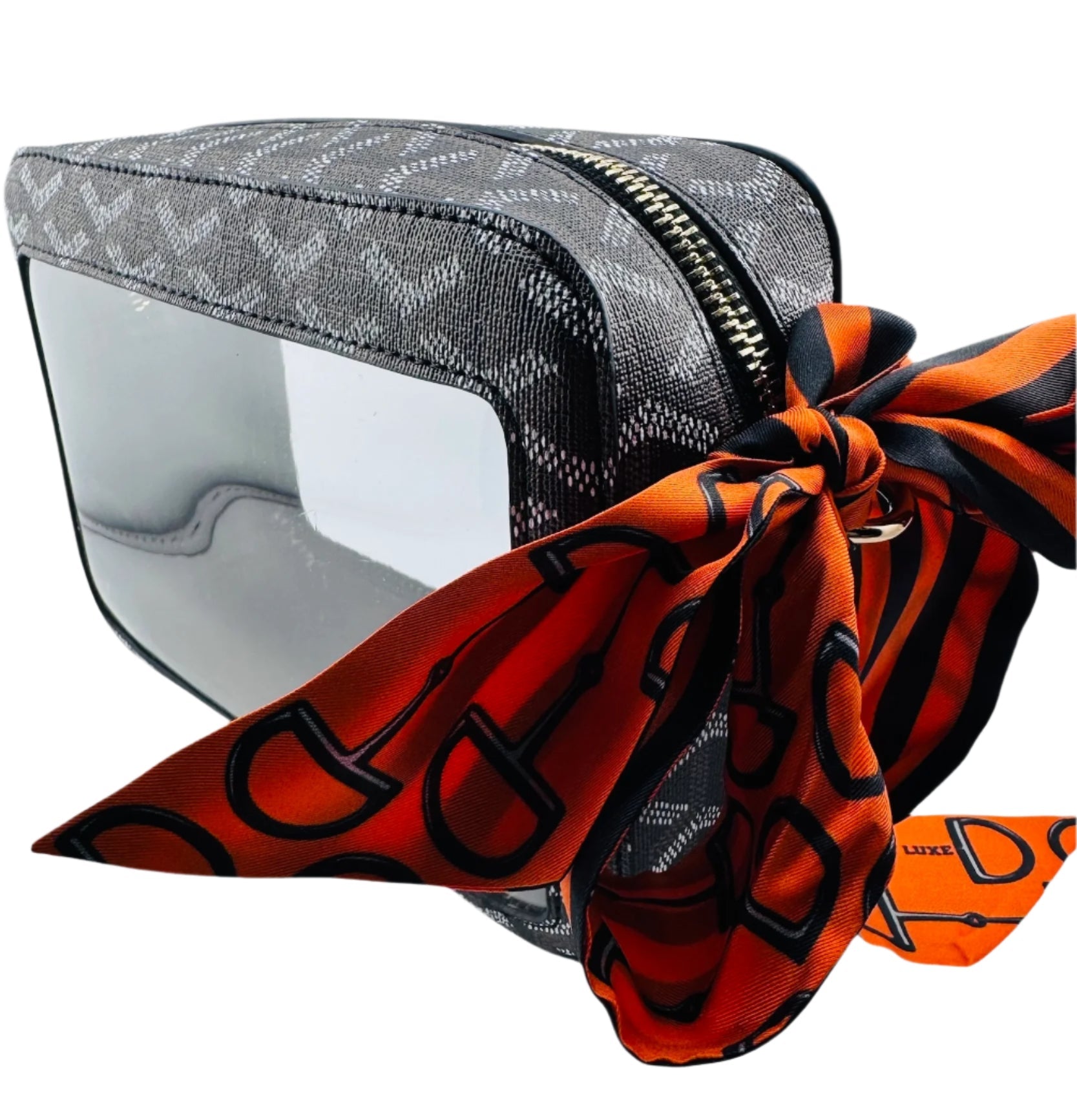 The Janette Clear Bag Black