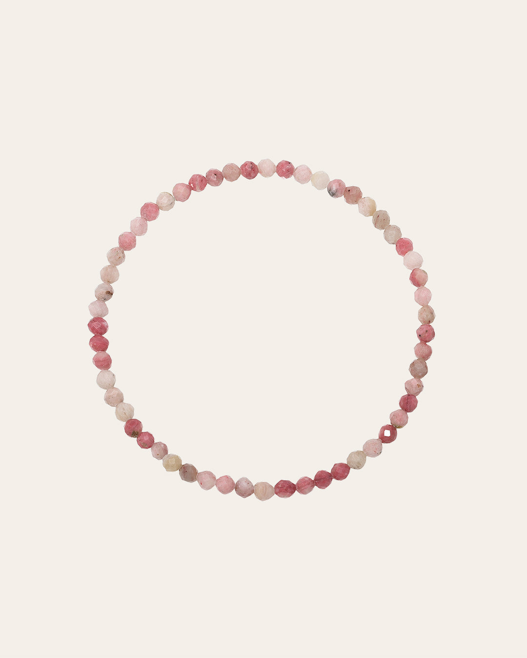 Zoe Lev Pink Rhodochrosite Bead Bracelet