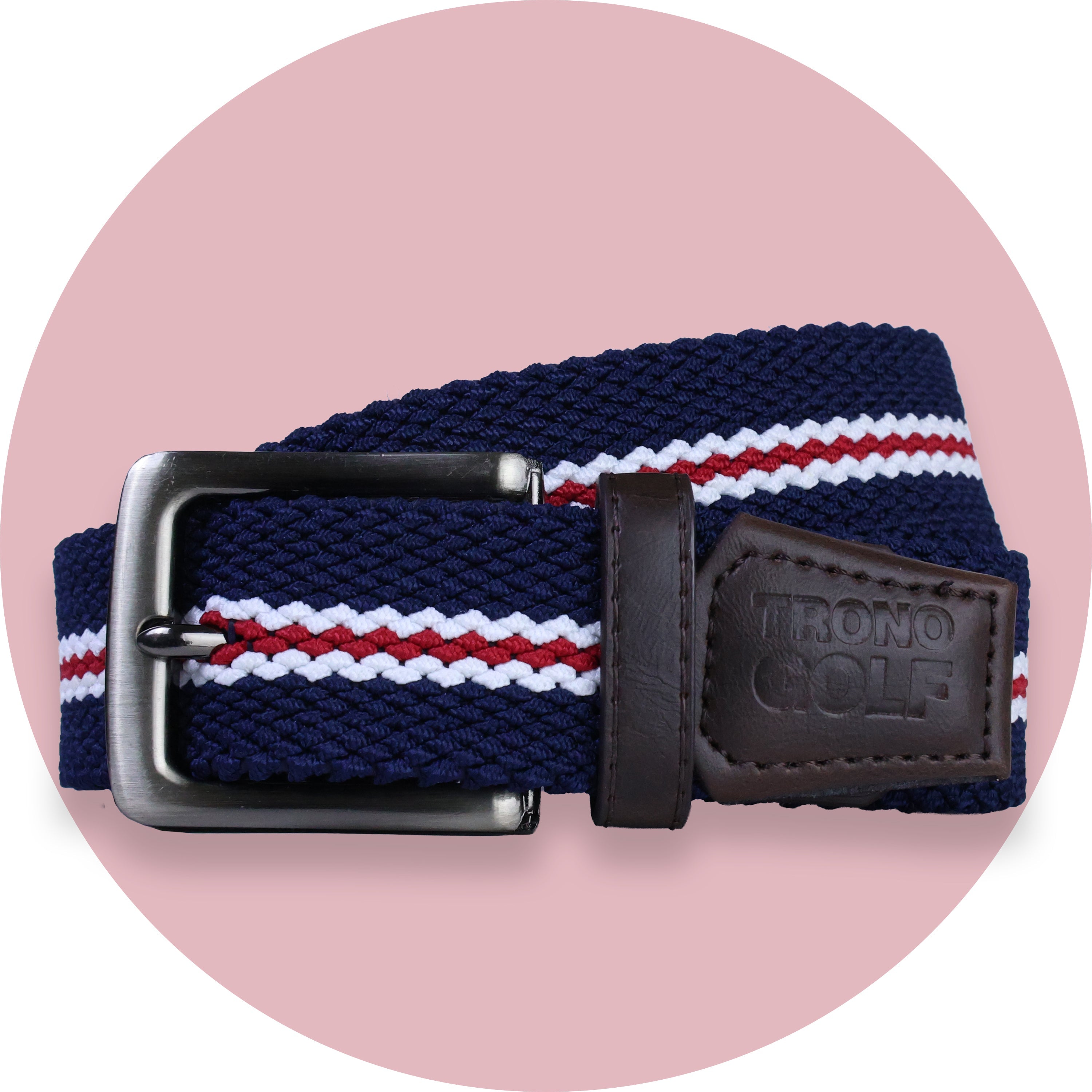 The Pinstripe Premium Stretch Belt