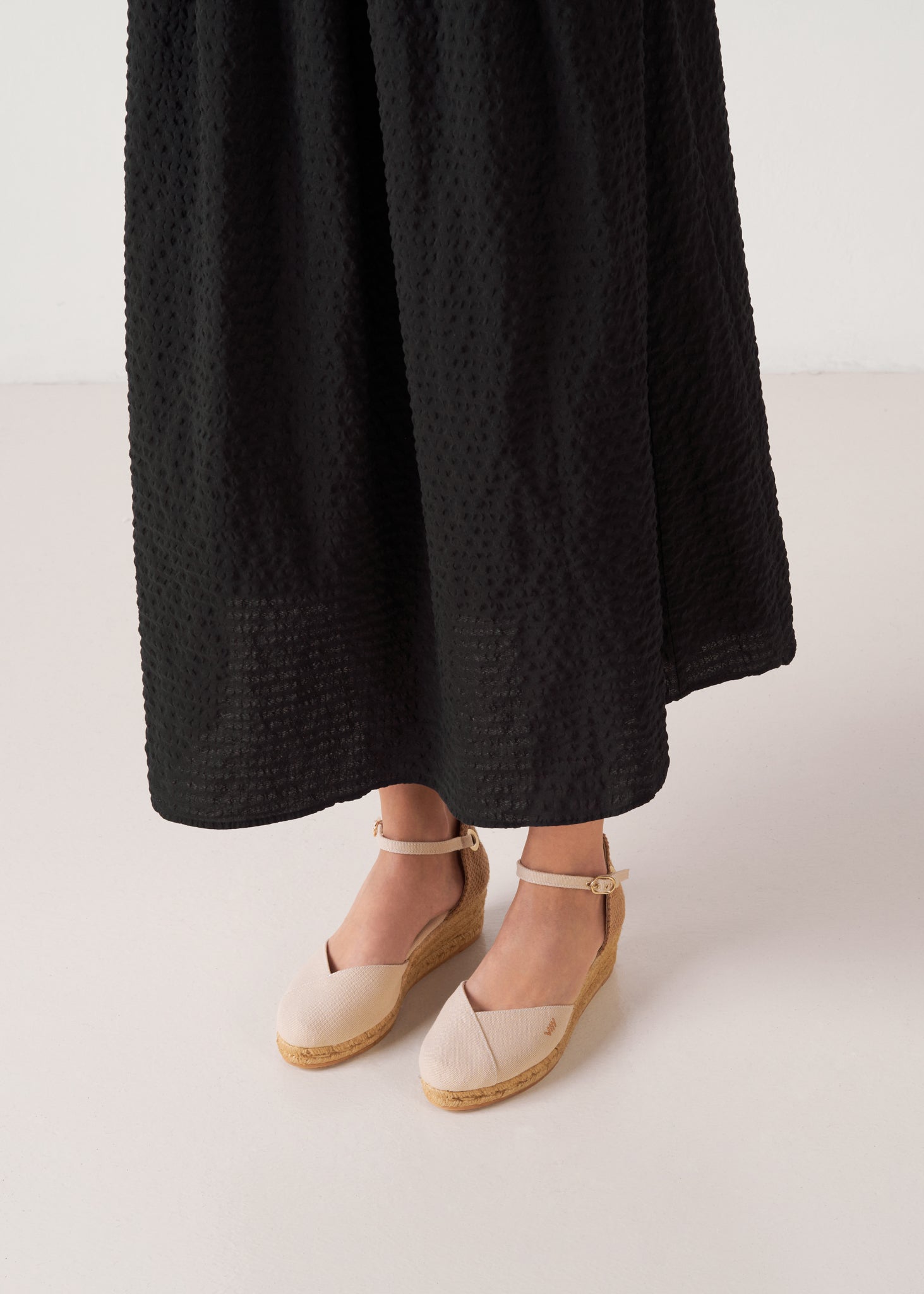 Pubol Canvas Espadrille Wedges