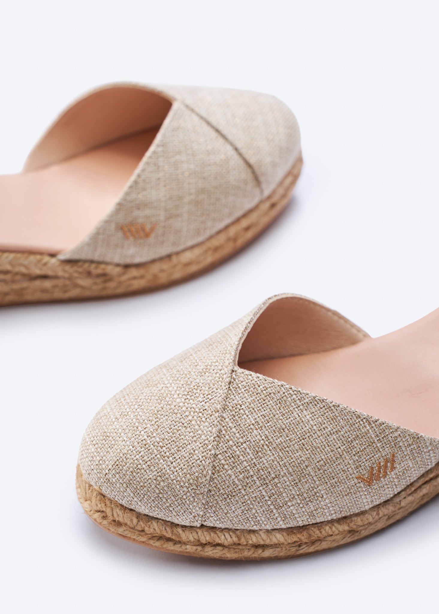 Pubol Premium Fabrics Canvas Espadrille Wedges