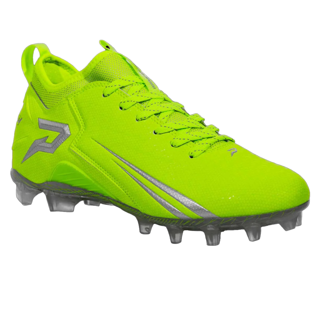 Quantum Speed Football/lacrosse/rugby Cleats In Slime