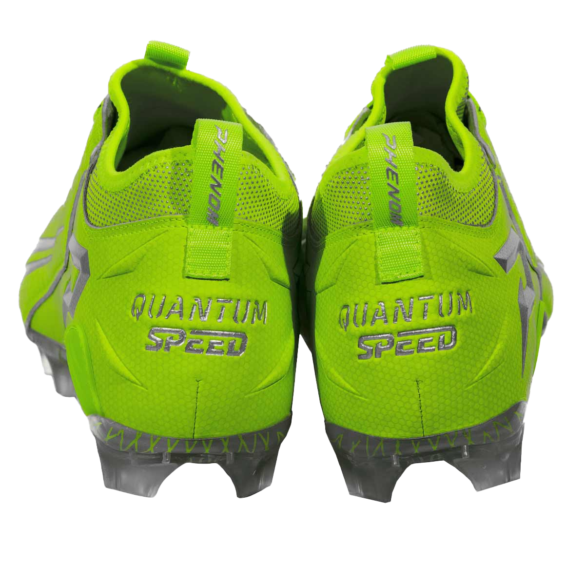 Quantum Speed Football/lacrosse/rugby Cleats In Slime