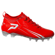 Quantum Speed Red Football/rugby/lacrosse Cleats