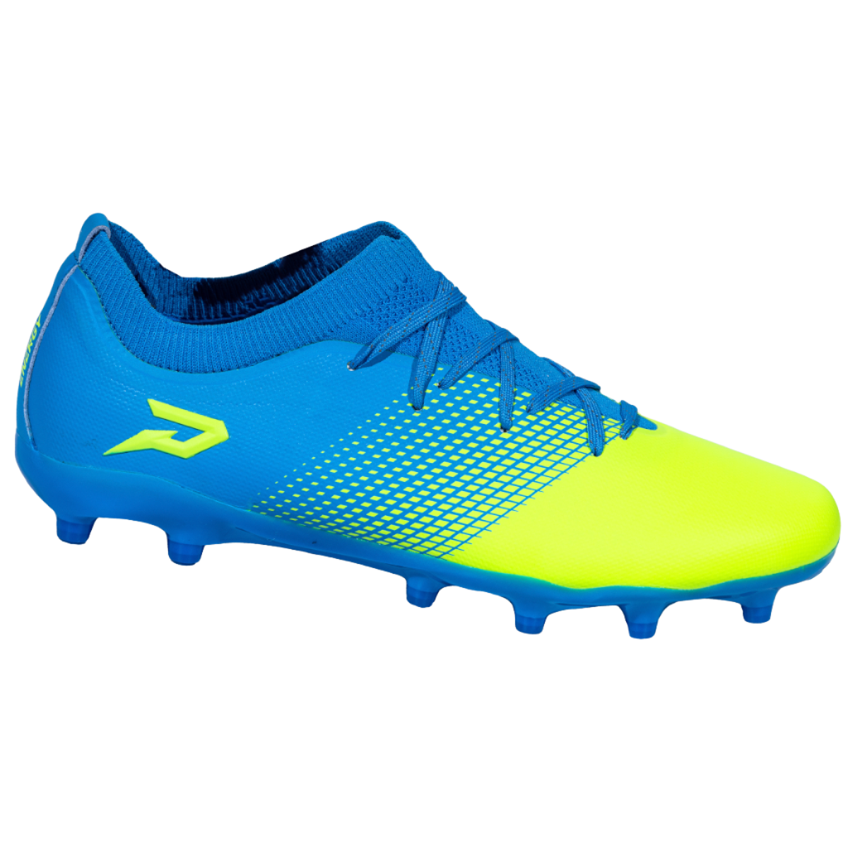 Quantum Energy All Purpose Columbia Blue & Slime Soccer Cleats
