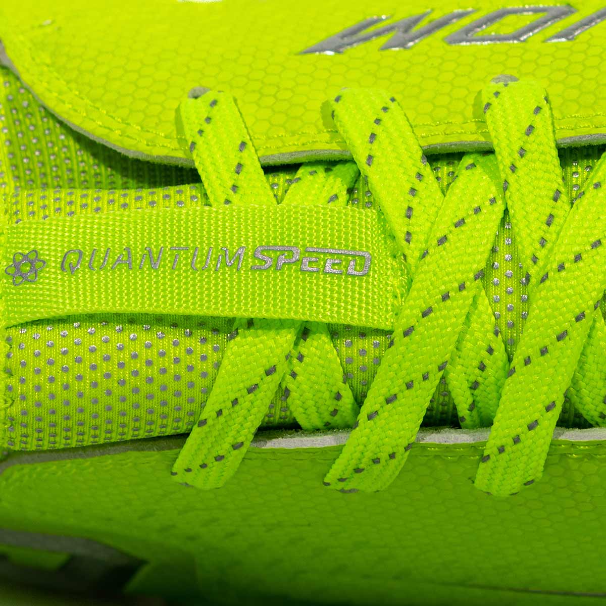 Quantum Speed Football/lacrosse/rugby Cleats In Slime