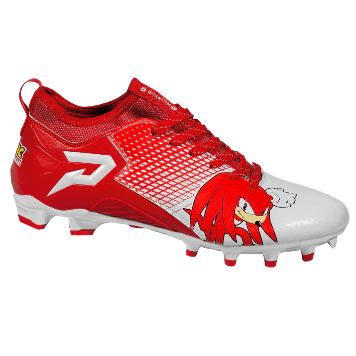 Knuckles the Echidna Football/Lacrosse Cleats
