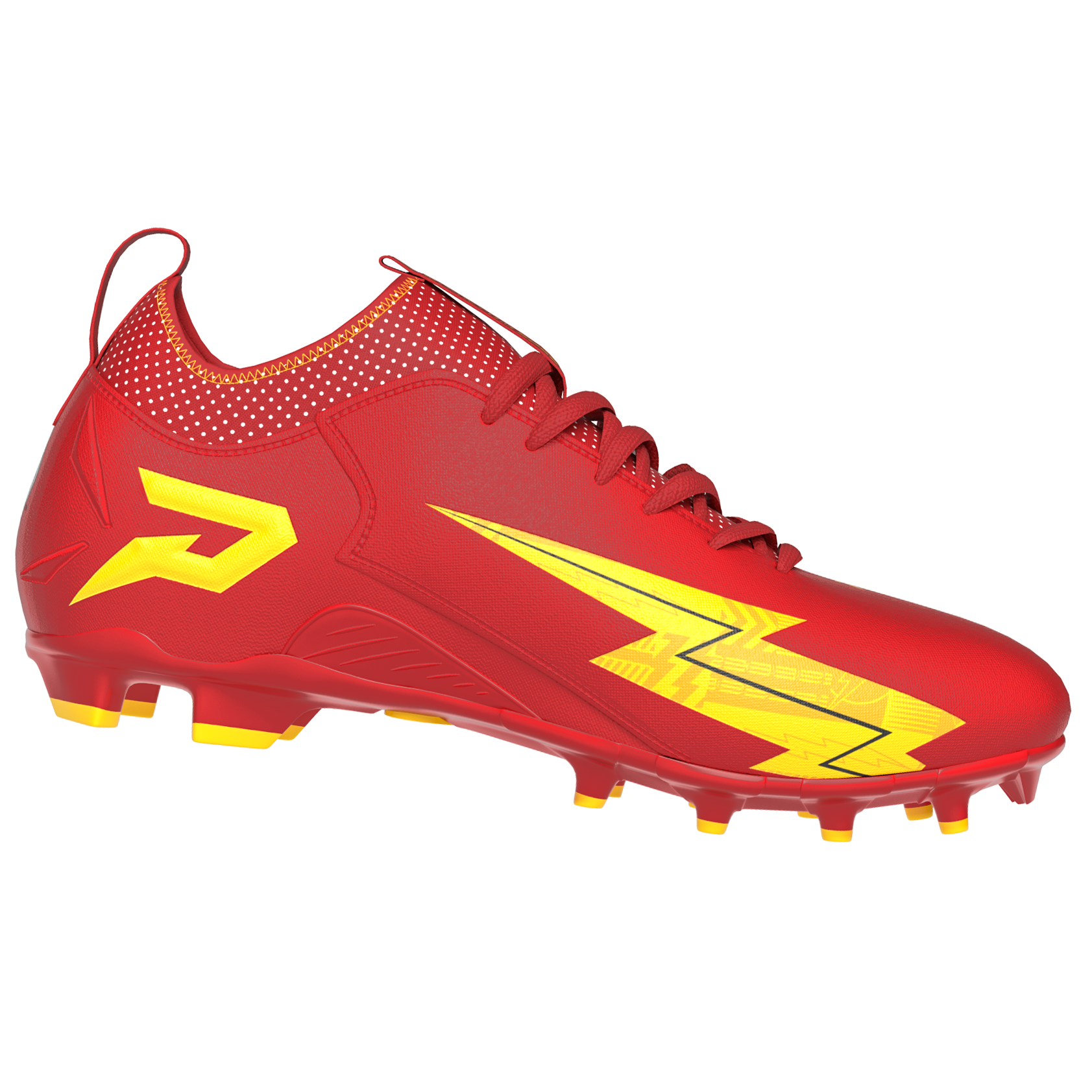 Quantum Speed The Flash Football/lacrosse/rugby Cleats