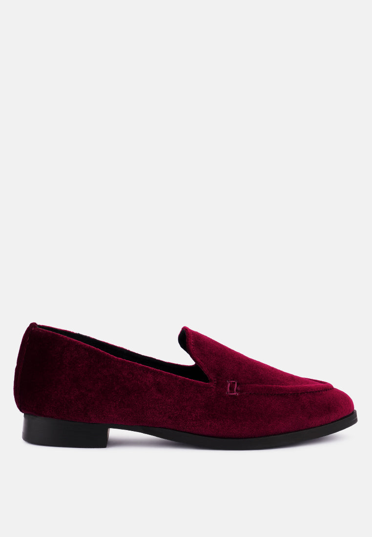 Luxe-lap Velvet Handcrafted Loafers
