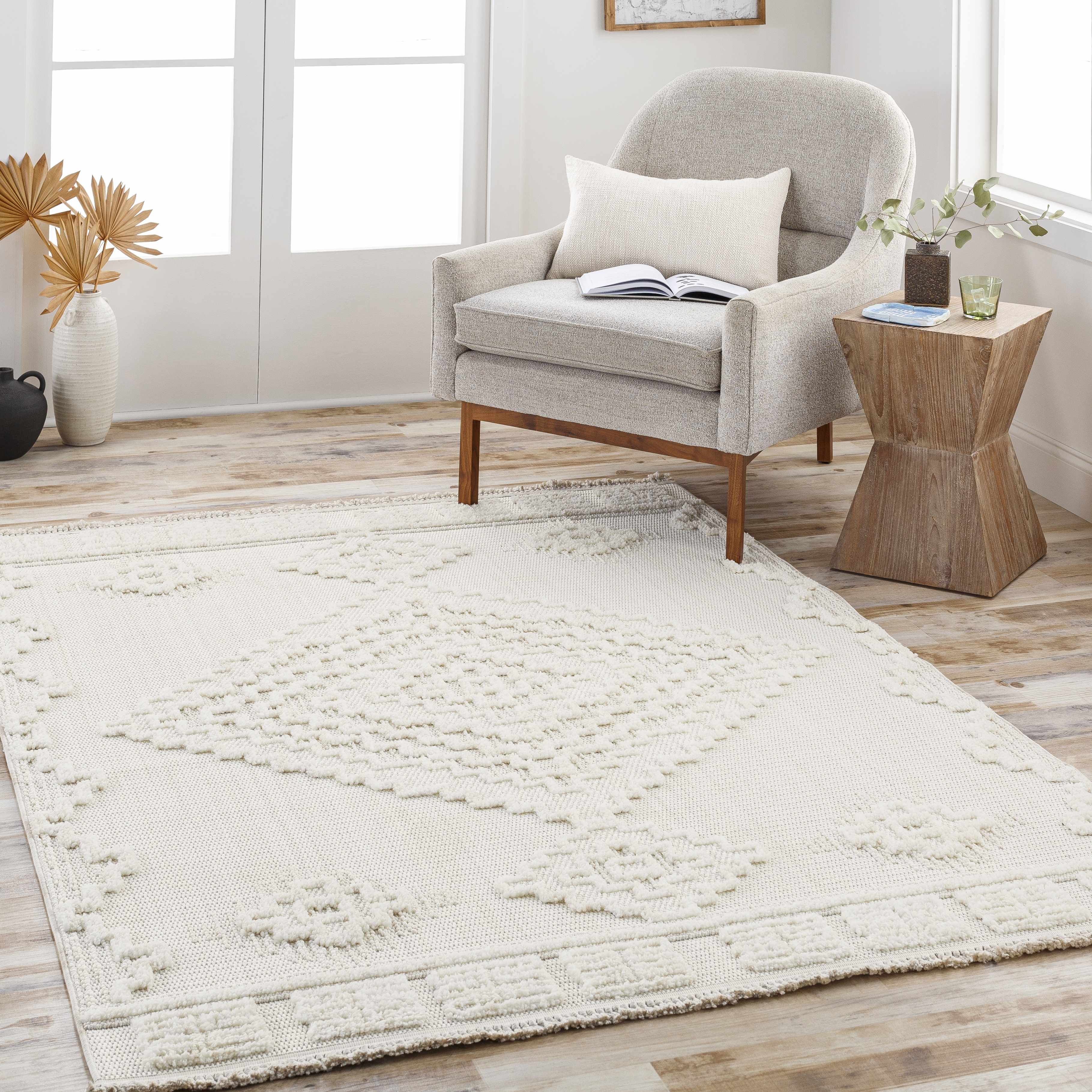 Rosales High-low Rustic Rug