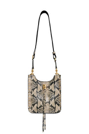 Rebecca Minkoff Darren Mini Feed Crossbody Bag - Striking Snakeskin-inspired Print