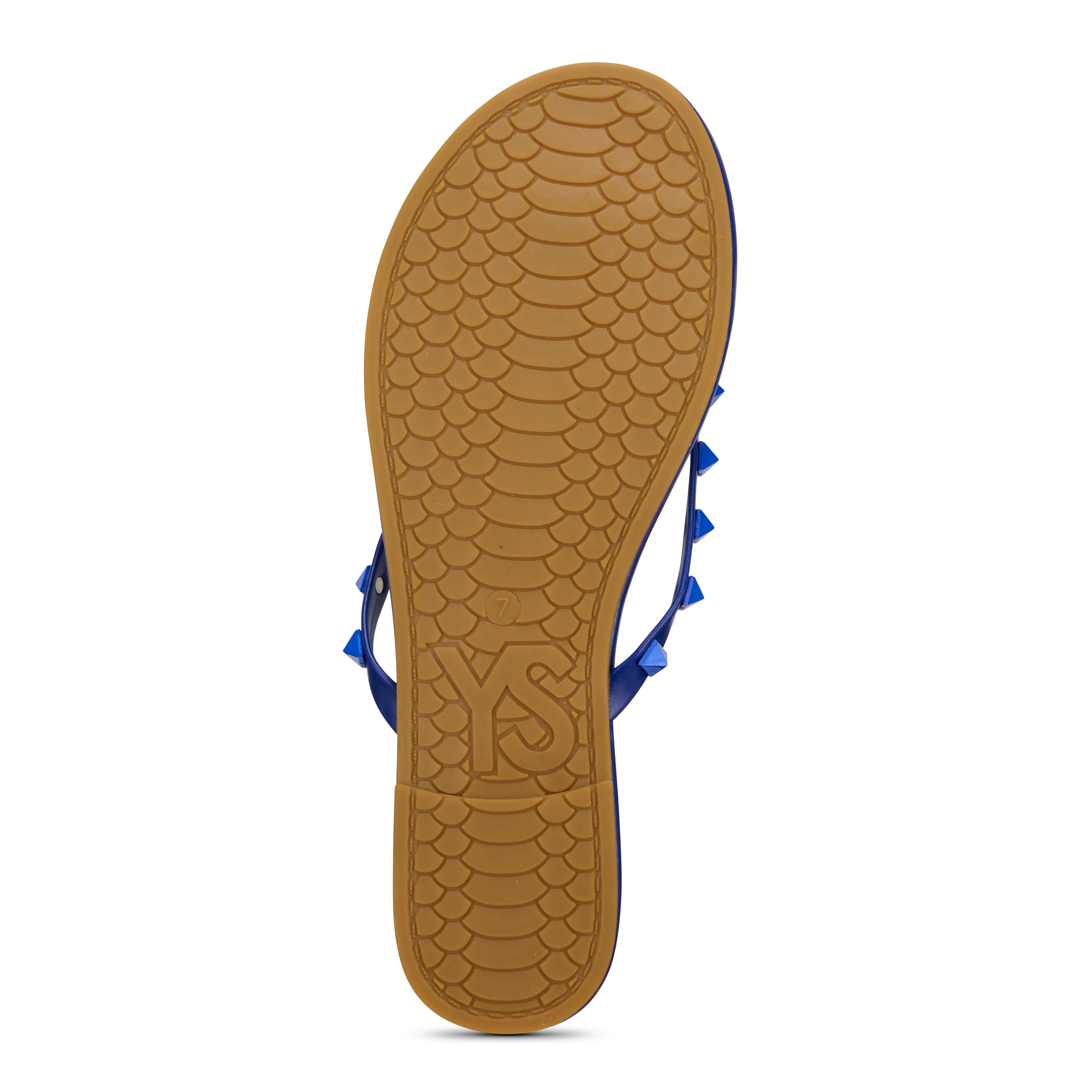 Rivington Stud Flip Flop in Cobalt