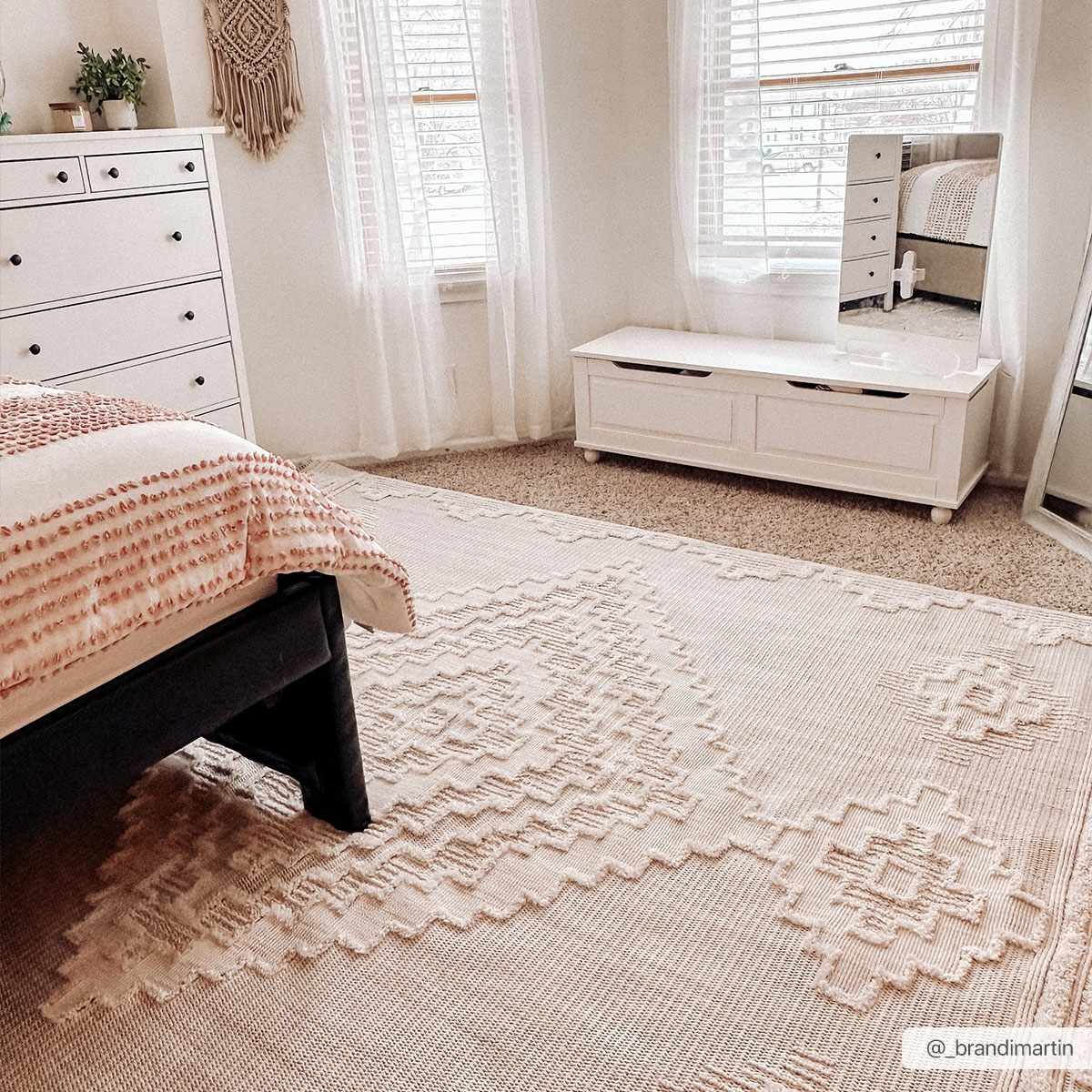 Rosales High-low Rustic Rug