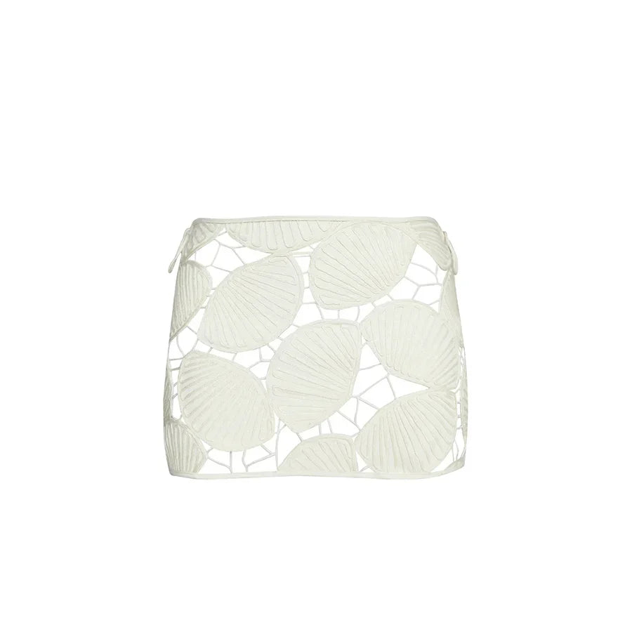Shell Pattern Sexy Three Piece Swimsuit