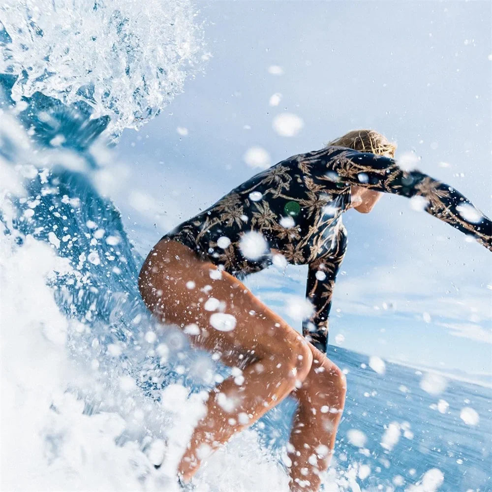 Aurie One Piece Long Sleeve Swimsuit