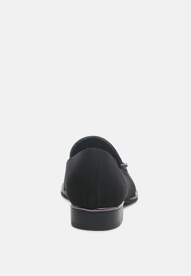 Sara Suede Slip-on Loafers