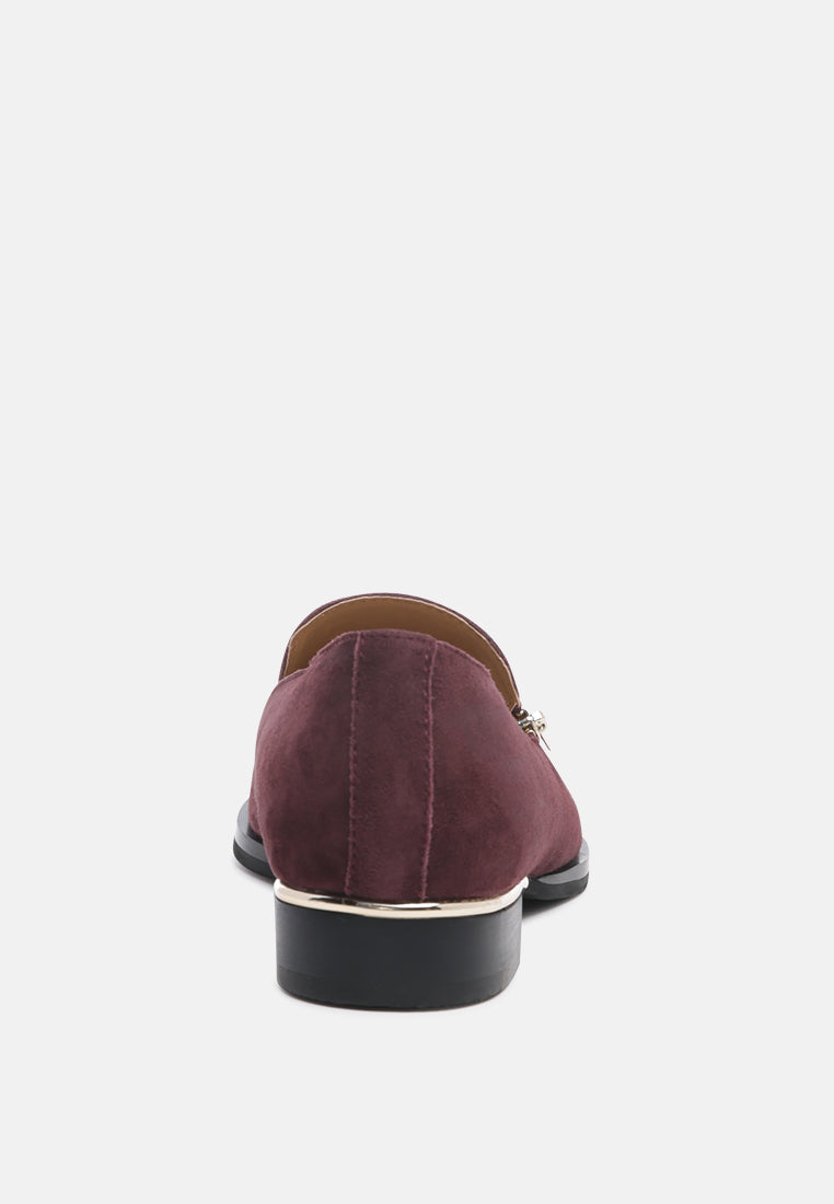 Sara Suede Slip-on Loafers