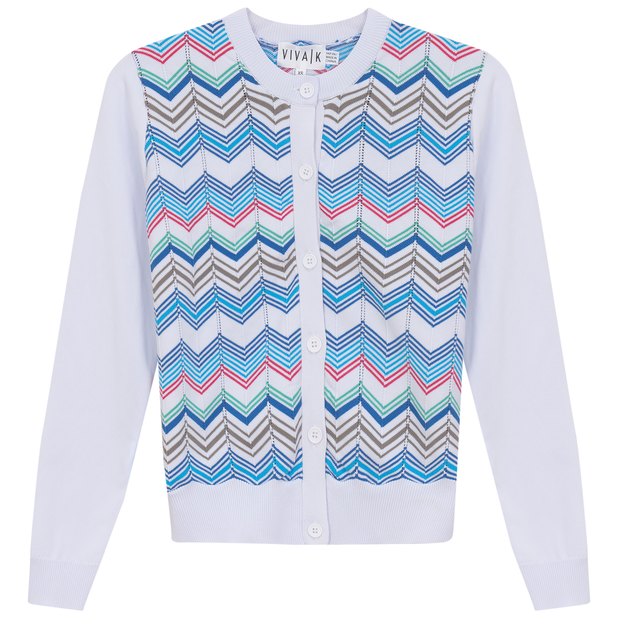 Crochet Multicolor Cardigan