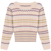 Zig Zag Striped Sweater