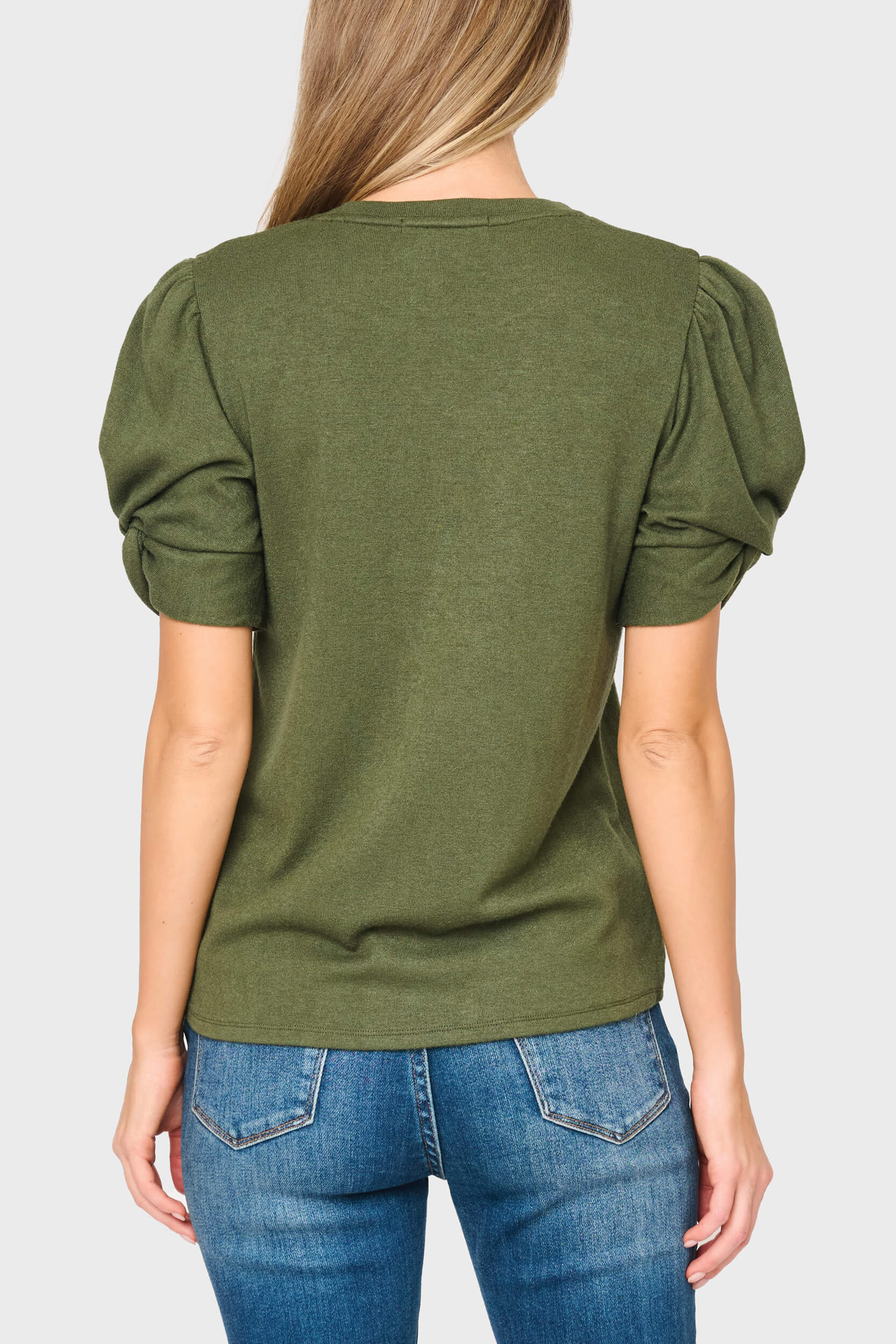 Twist Sleeve Luxe Tee