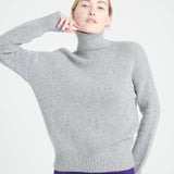 Pure Cashmere 10 ply Funnel Neck Sweater (Mia 9)